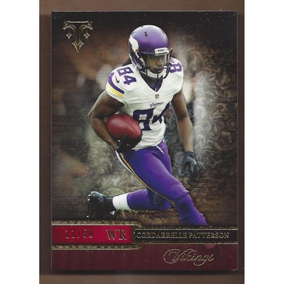 2014 Topps Triple Threads Ruby #3 Cordarrelle Patterson