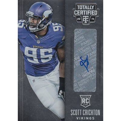 2014 Totally Certified Rookie Signatures #132 Scott Crichton
