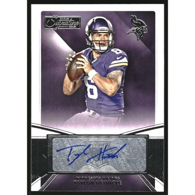 2015 Donruss Signature Series #426 Taylor Heinicke RC