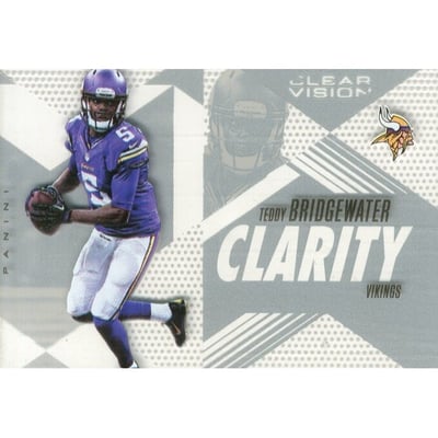 2015 Panini Clear Vision Clarity #CL1 Teddy Bridgewater