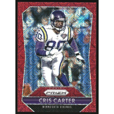 2015 Panini Prizm Prizms Red Power #129 Cris Carter