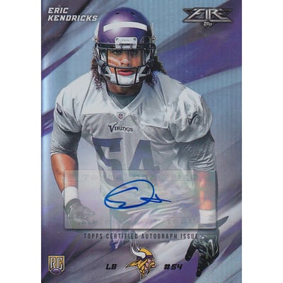 2015 Topps Fire Autographs #FAEK Eric Kendricks/300