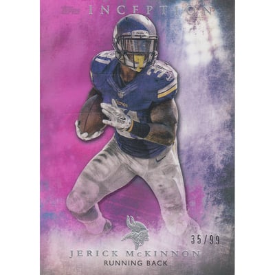 2015 Topps Inception Magenta #74 Jerick McKinnon