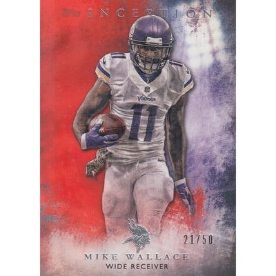 2015 Topps Inception Orange #97 Mike Wallace
