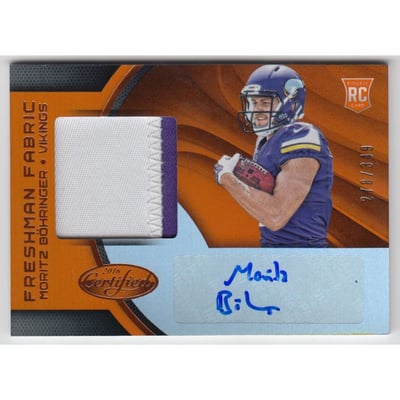 2016 Certified Mirror Orange #240 Moritz Bohringer/349 JSY AU