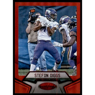 2016 Certified Mirror Red #17 Stefon Diggs