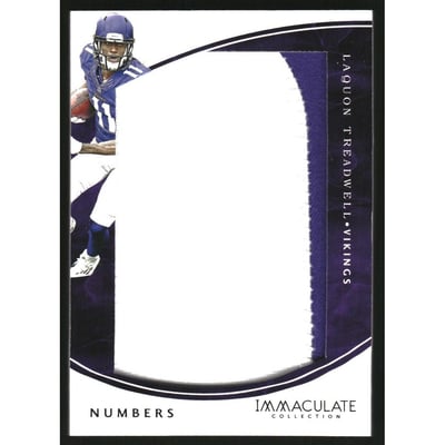 2016 Immaculate Collection Immaculate Numbers #87 Laquon Treadwell/50