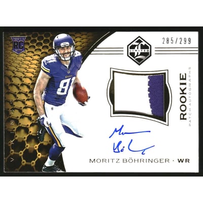 2016 Limited #120 Moritz Bohringer JSY AU/299 RC