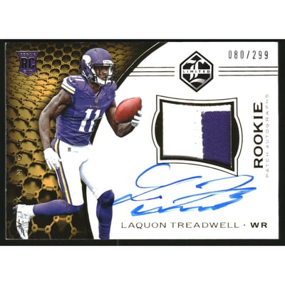 2016 Limited #128 Laquon Treadwell JSY AU/299 RC