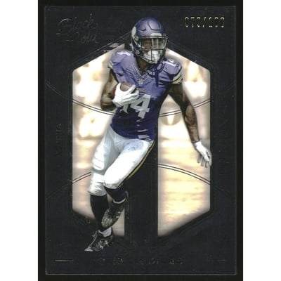 2016 Panini Black Gold White Gold #29 Stefon Diggs