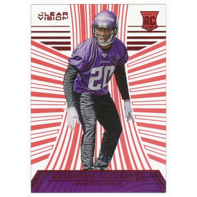 2016 Panini Clear Vision Red #101 Mackensie Alexander L1
