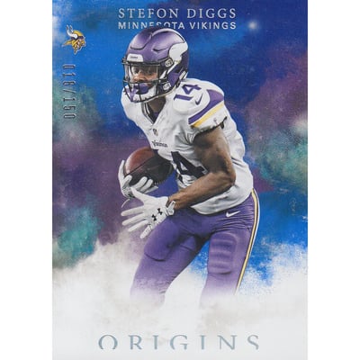 2016 Panini Origins Blue #82 Stefon Diggs