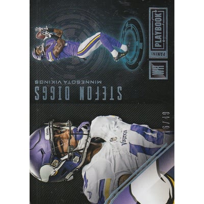 2016 Panini Playbook Platinum #96 Stefon Diggs