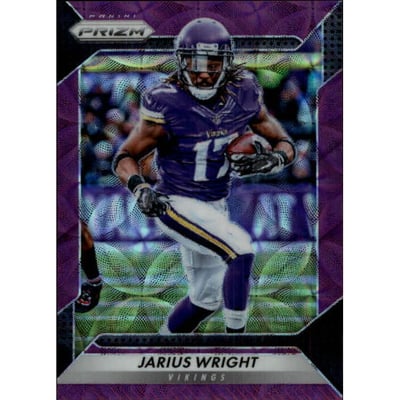 2016 Panini Prizm Prizms Purple Scope #179 Jarius Wright