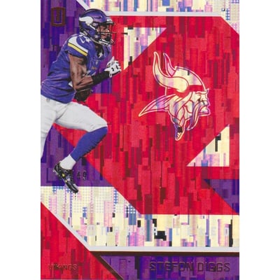 2016 Panini Unparalleled Red #40 Stefon Diggs/49