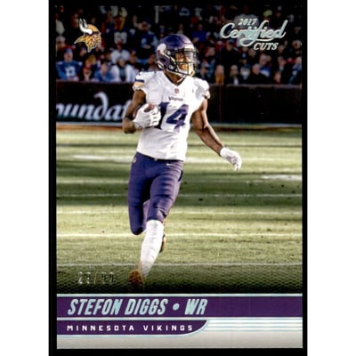 2017 Certified Cuts Silver #38 Stefon Diggs