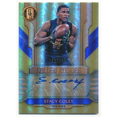 2017 Panini Gold Standard Golden Rookies Autographs #38 Stacy Coley