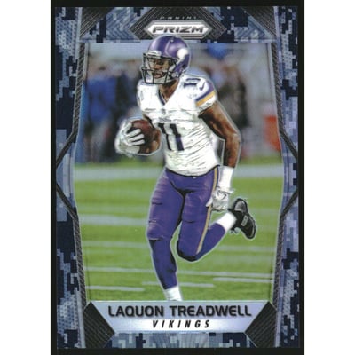 2017 Panini Prizm Prizms Camo #63 Laquon Treadwell