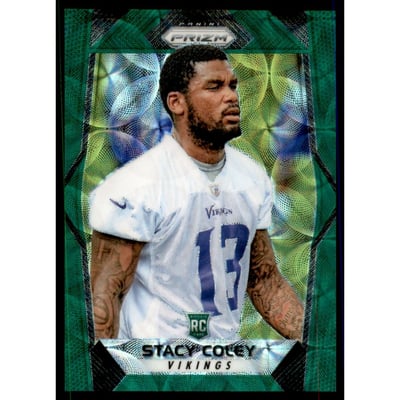 2017 Panini Prizm Prizms Green Scope #240 Stacy Coley