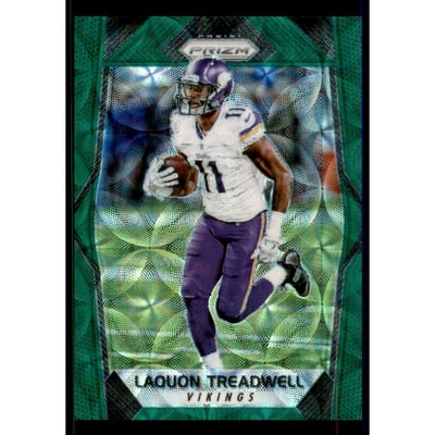 2017 Panini Prizm Prizms Green Scope #63 Laquon Treadwell