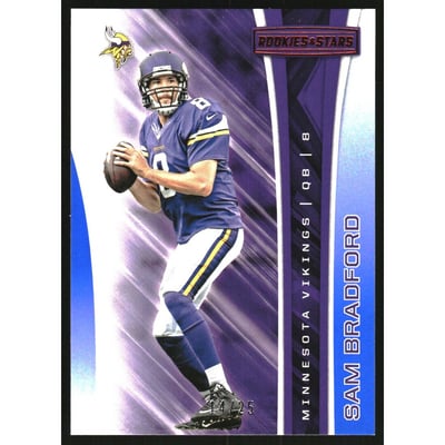 2017 Rookies and Stars Red and Blue #80 Sam Bradford