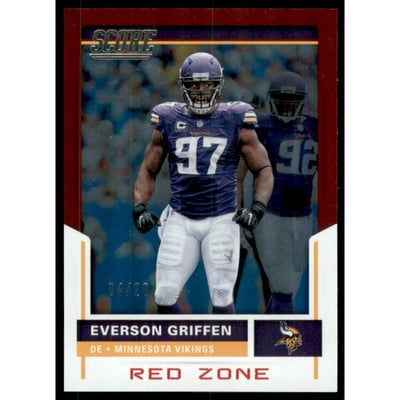 2017 Score Red Zone #168 Everson Griffen