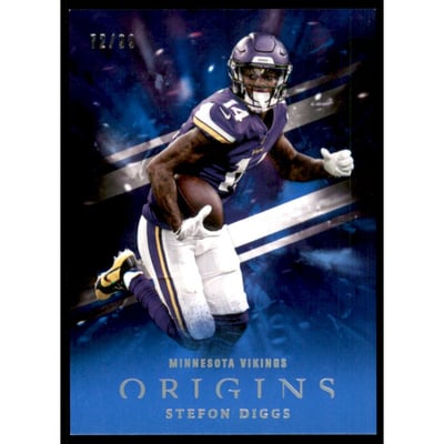 2018 Panini Origins Blue #6 Stefon Diggs