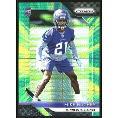 2018 Panini Prizm Prizms Hyper #253 Mike Hughes