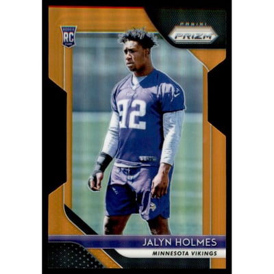 2018 Panini Prizm Prizms Orange #269 Jalyn Holmes