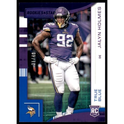 2018 Rookies and Stars True Blue #179 Jalyn Holmes