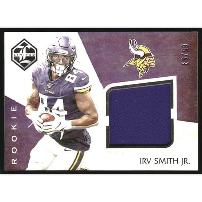 2019 Limited Rookie Jumbo Jerseys #32 Irv Smith Jr.