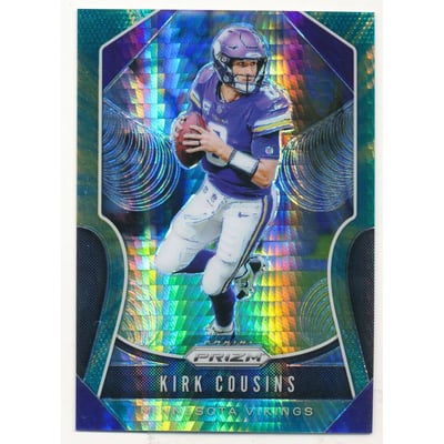 2019 Panini Prizm Prizms Hyper #127 Kirk Cousins