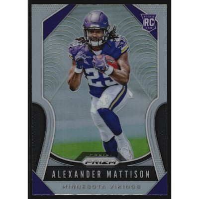 2019 Panini Prizm Prizms #331 Alexander Mattison