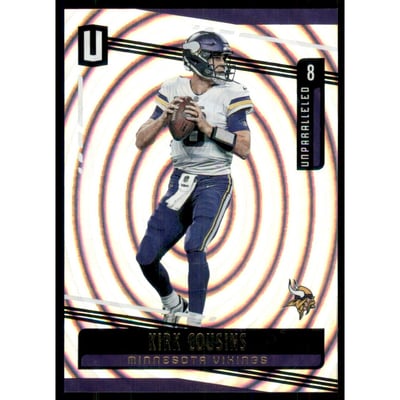2019 Panini Unparalleled Whirl #188 Kirk Cousins