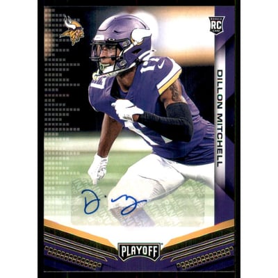 2019 Playoff Rookies Autographs #261 Dillon Mitchell