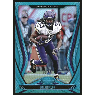 2020 Certified Mirror Teal #23 Dalvin Cook