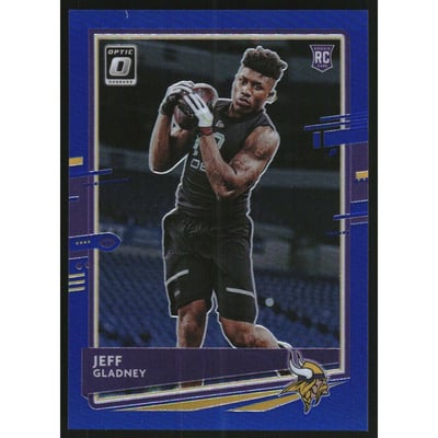 2020 Donruss Optic Preview Blue #P258 Jeff Gladney