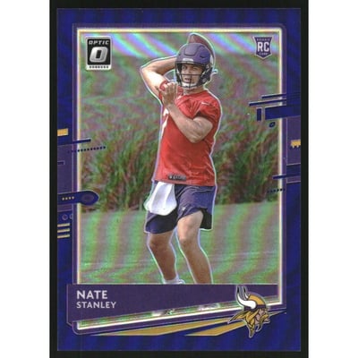 2020 Donruss Optic Purple #150 Nate Stanley