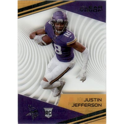2020 Panini Clear Vision Rookies #11 Justin Jefferson
