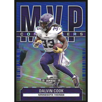 2020 Panini Contenders Optic MVP Contenders Blue #4 Dalvin Cook