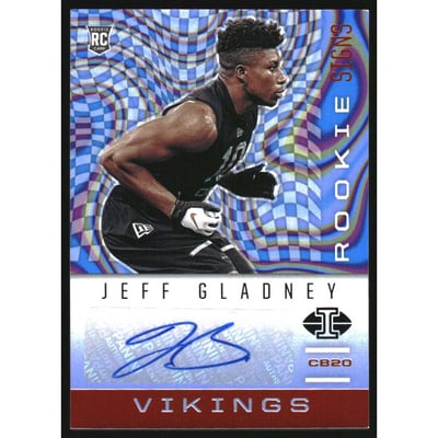 2020 Panini Illusions Rookie Signs Orange #35 Jeff Gladney