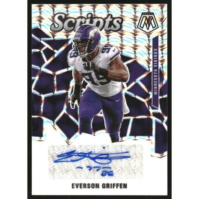 2020 Panini Mosaic Scripts #38 Everson Griffen