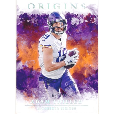 2020 Panini Origins Orange #30 Adam Thielen
