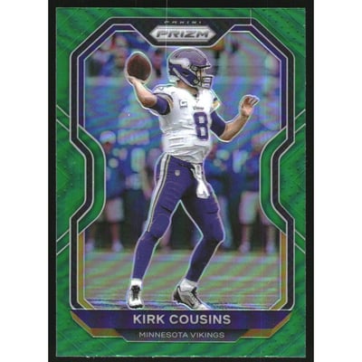 2020 Panini Prizm Prizms Green #215 Kirk Cousins