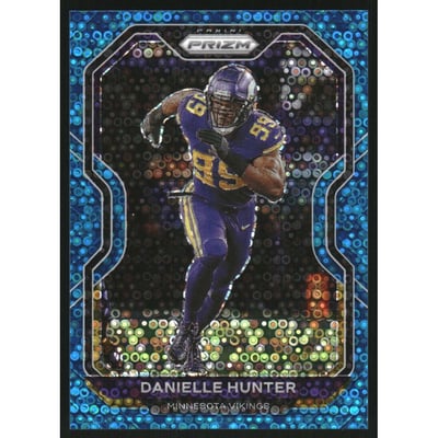 2020 Panini Prizm Prizms No Huddle Blue #220 Danielle Hunter