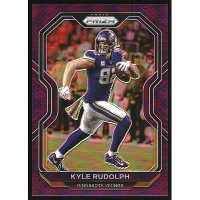 2020 Panini Prizm Prizms Purple #217 Kyle Rudolph