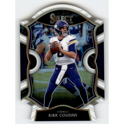 2020 Select Prizm White Die Cut #24 Kirk Cousins