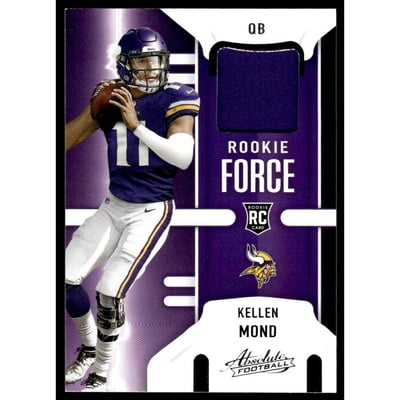2021 Absolute Rookie Force Jerseys #22 Kellen Mond