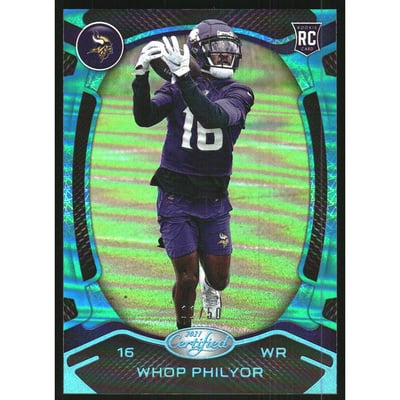 2021 Certified Mirror Teal #198 Whop Philyor