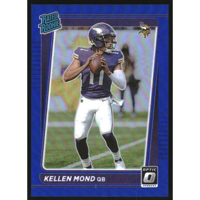 2021 Donruss Optic Blue #221 Kellen Mond RR